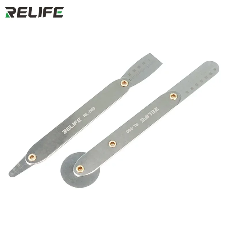 REIFE RL-060 Feeler Curved screen Mobile phone disassembly Set for samsung edge iphone Thin slice Open tools Prying CPU