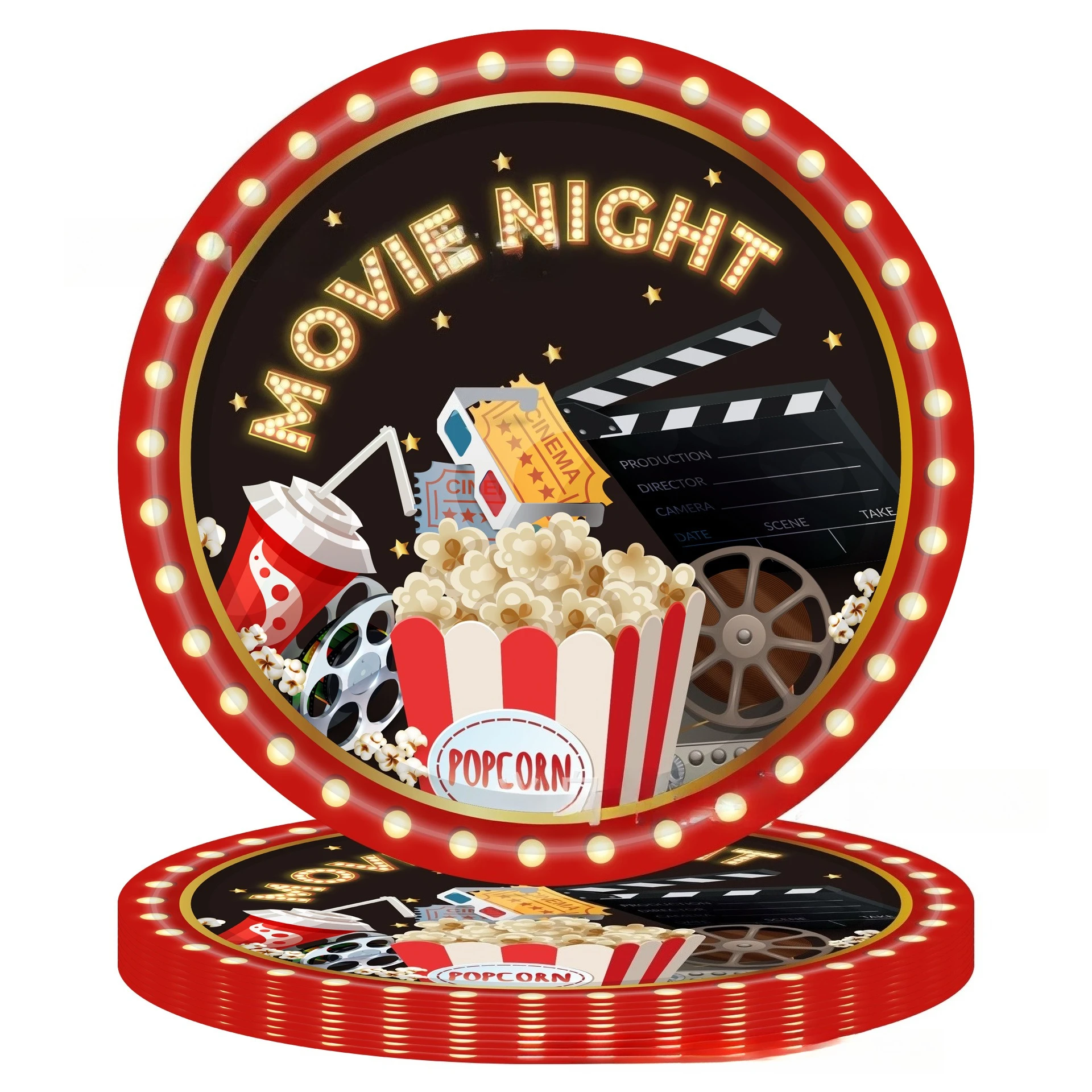 Movie Party Supplies Retro Cin - Home Cinema Today 评论和价格