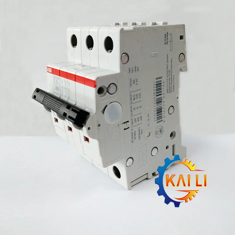 

2025 ABB Miniature Circuit Breaker S203M-D8 Official Genuine 3P/D8A Air Switch, Line Protection