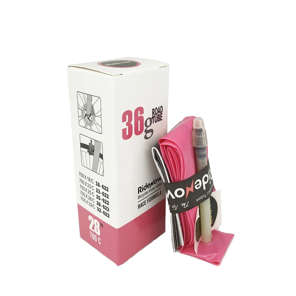 RideNow دراجة الأنبوب الداخلي 700c الطريق الجبلية الحصى 26 بوصة 28 بوصة 29 بوصة خفيفة الدراجة الأنبوب الداخلي صمام فرنسي 45 مللي متر #5