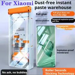 For Xiaomi 14Ultra Roller Second Stickers For Xiaomi 12S Pro Curved Screen Protector For Xiaomi 13Ultra Ceramic Film Mi10/11