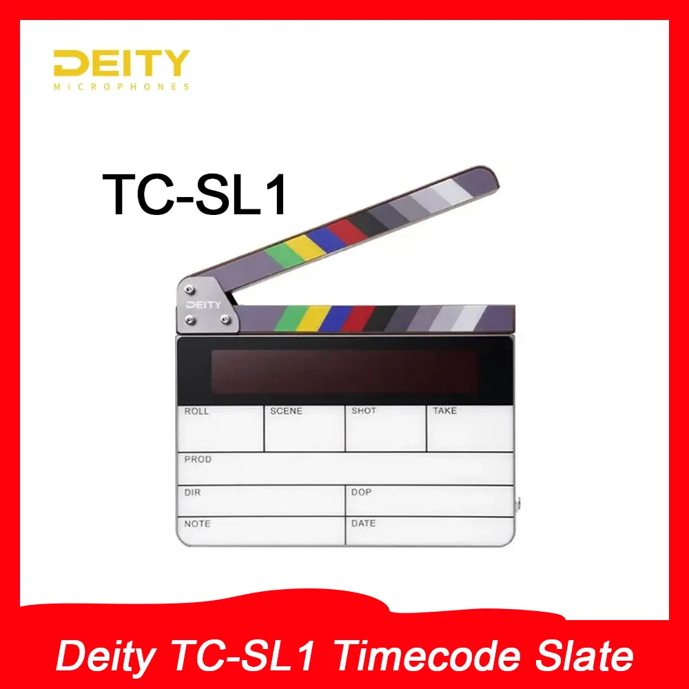 

Deity TC-SL1 Timecode Slate,the First enabled Smart Slate,with Phone App Sidus Audio,Field Record Board