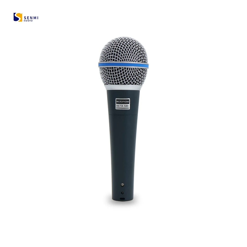 Senmi Beta58a Instrument Microphone Set Cardioid Dynamic Microphone Professional Wired Microphone For Karaoke Recording Vocal