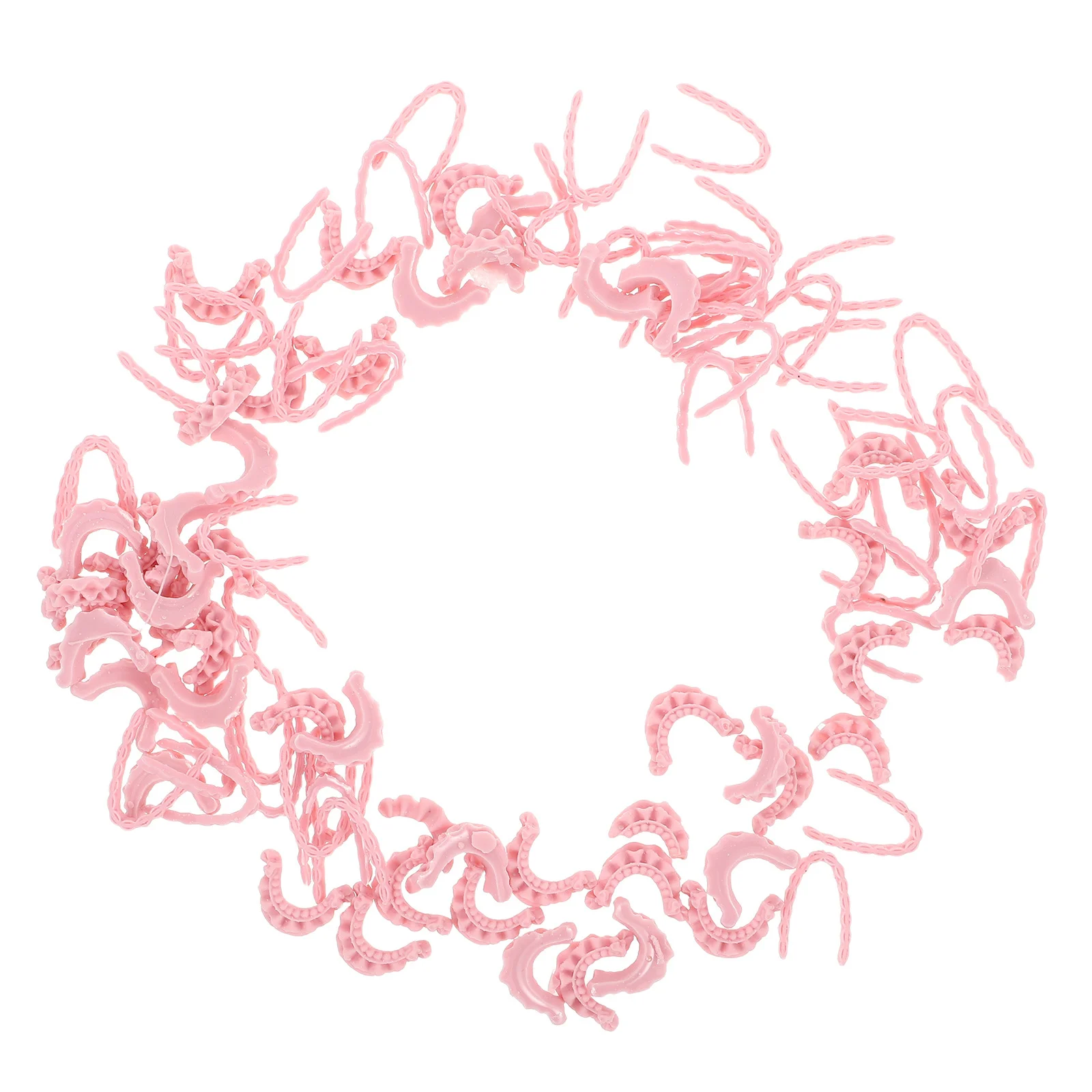 100 stuks Franse nagelbedels dubbellaags siliconen 3D valse tips voor diy manicure decoratie ambachtelijke sieraden kunstbenodigdheden