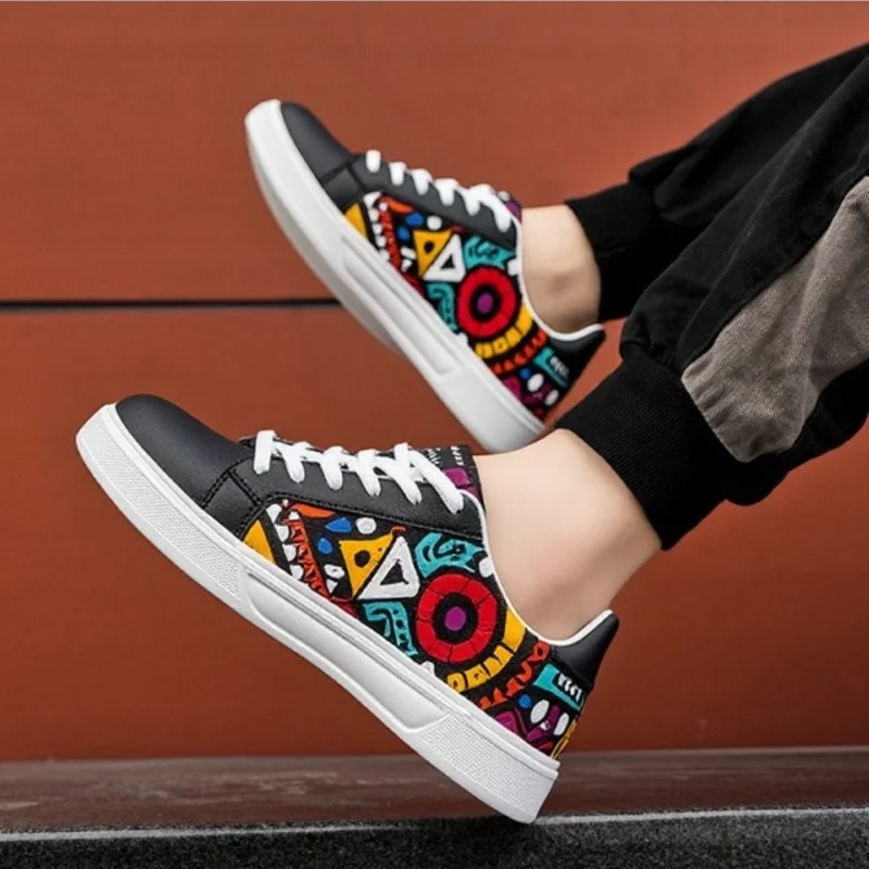 YRZL Lässige Damen-Sneaker, leichte Skateboard-Schuhe für Herren, weiche Sohle, bequeme Wanderschuhe, Unisex, modische Sneakers – Detail 17