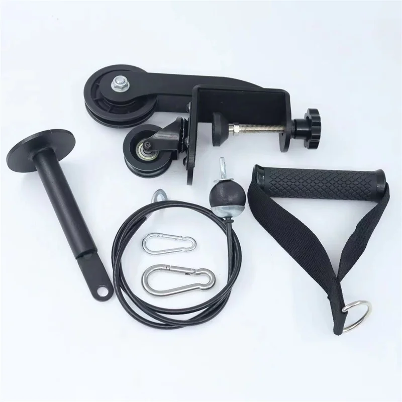 سطح المكتب الذراع المصارعة بكرة كابل آلة قوة المعصم تطوير المعدات الساعد عجلة المدرب