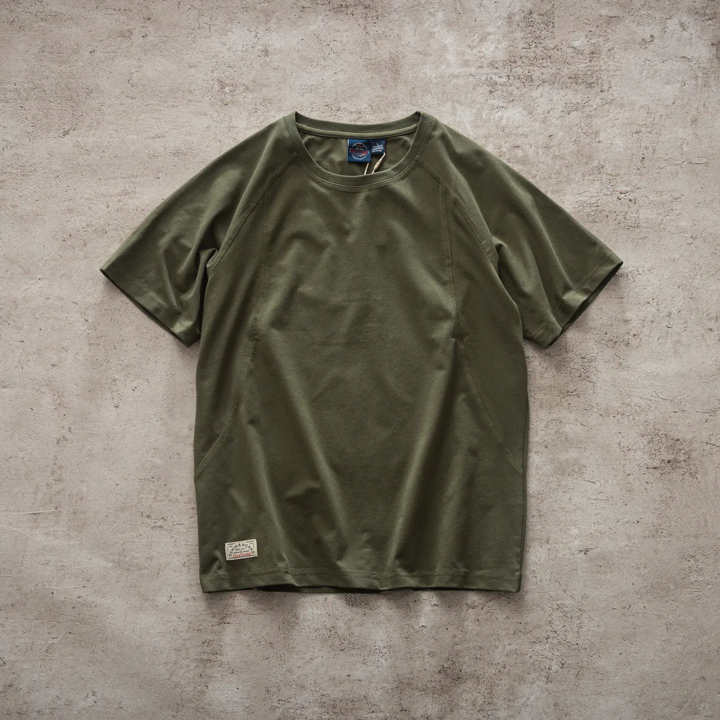 

Summer New American Retro Breathable and Comfortable Short-sleeved O-neck Solid Color T-shirt Men's Fashion Casual Sport Tops
