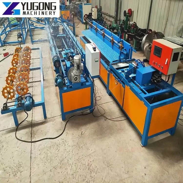 YG Wire Full Automatically Chain Link Fence Machine