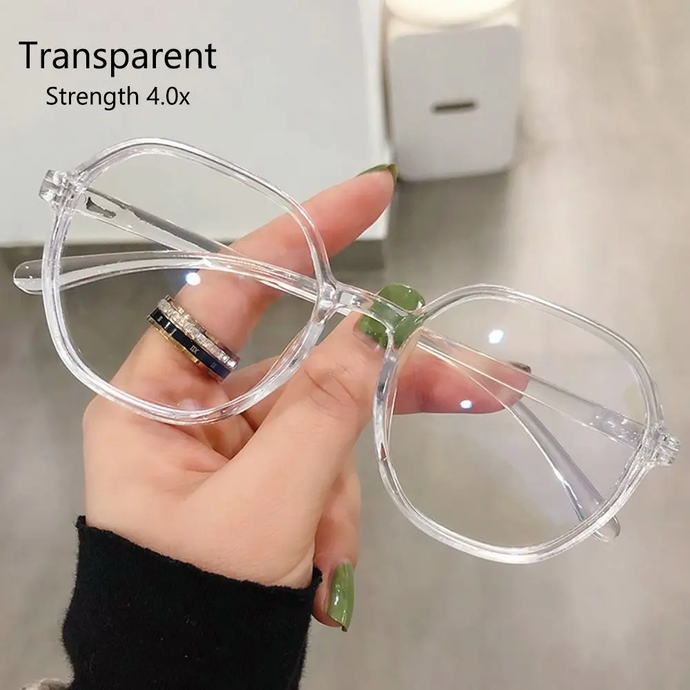

Polygonal Anti-Blue Light Reading Glasses Elegant Strength 1.0x ~ 4.0x Reading Eyeglasses Fashionable Mom's Presbyopia Glasses