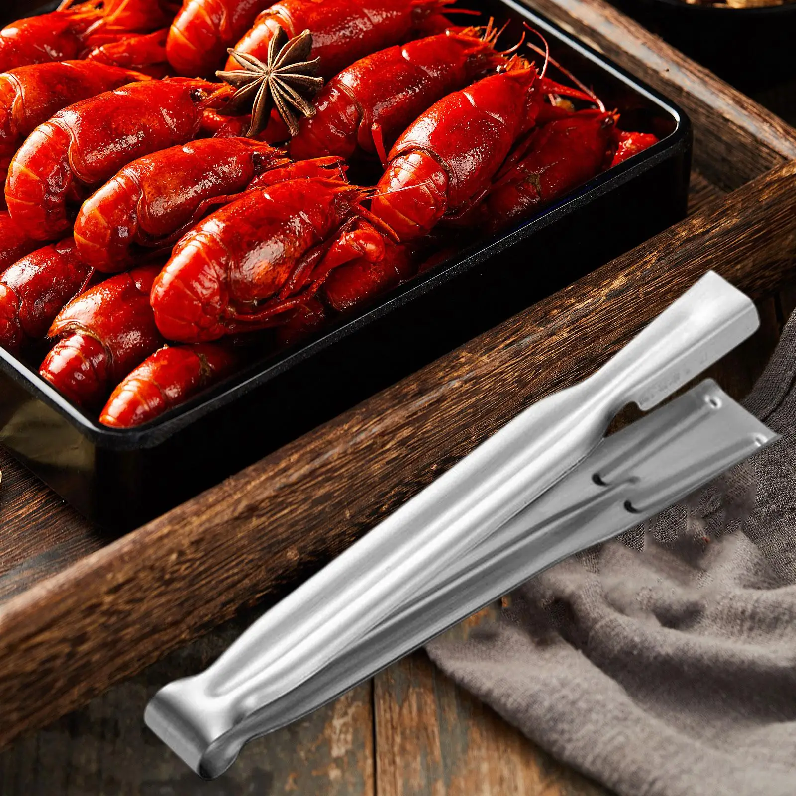 Crawfish Peeler Efficient Stainless Steel Crawfish Sheller for Home Party