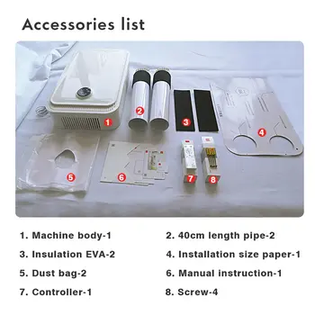 Sistema de ventilação com recuperação de calor e energia (ERV/HRV) de baixo ruído, com controle via Wi-Fi, para instalação em parede em um único ambiente. 10 best sales Recuperador de ar - №6