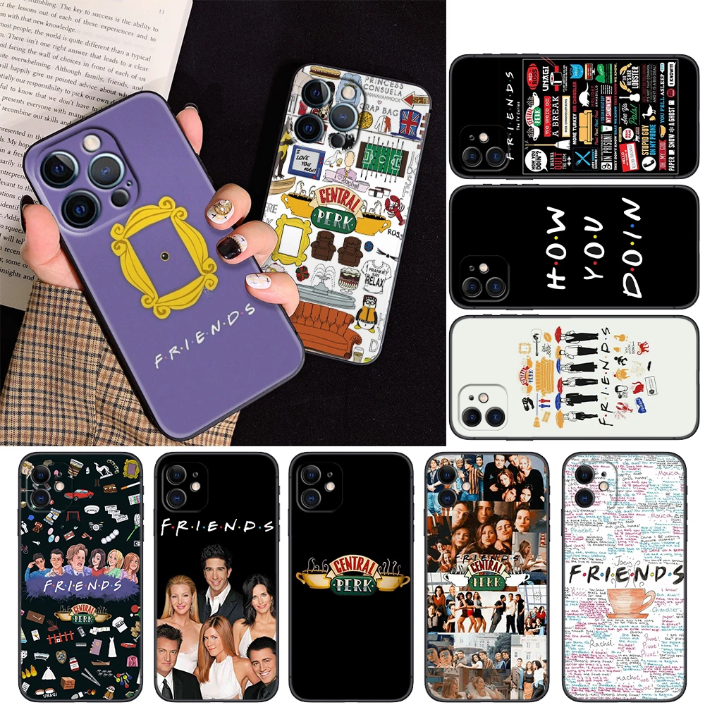 Friends Season TV Soft Case for Xiaomi Mi A1 A2 A3 9T Pro Poco F1 F2 F3 GT M2 M3 M4 M5 C40 X2 X3 NFC X4 pro