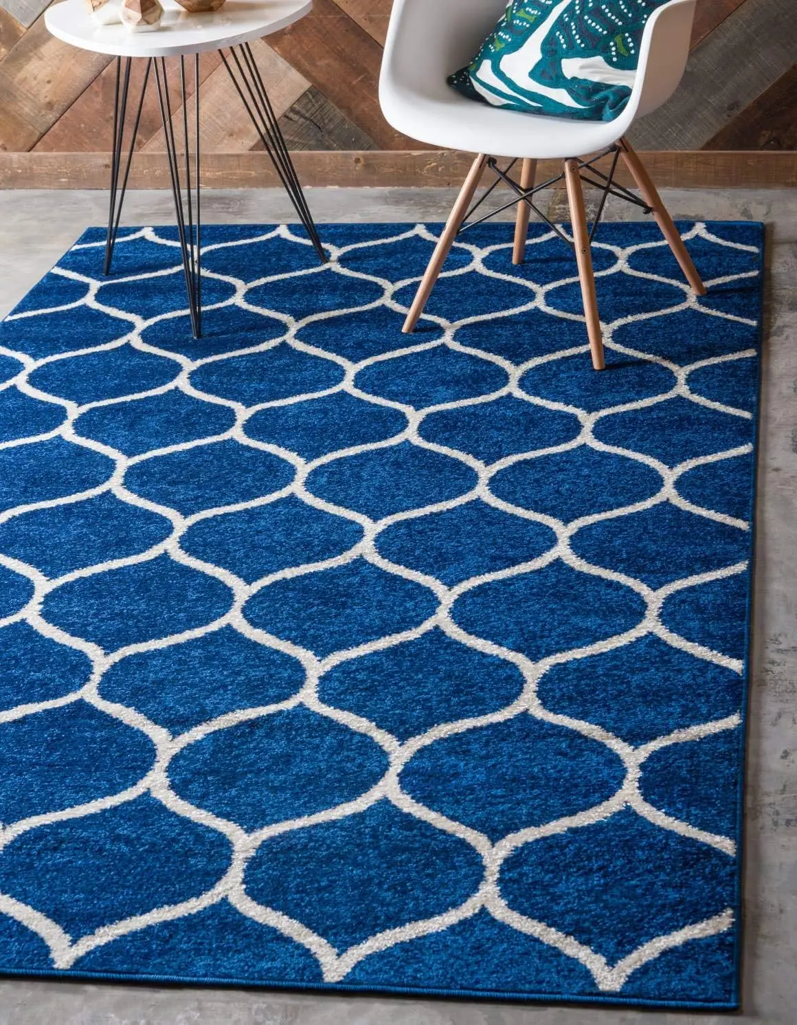 

Trellis Frieze Collection Area Rug - Rounded