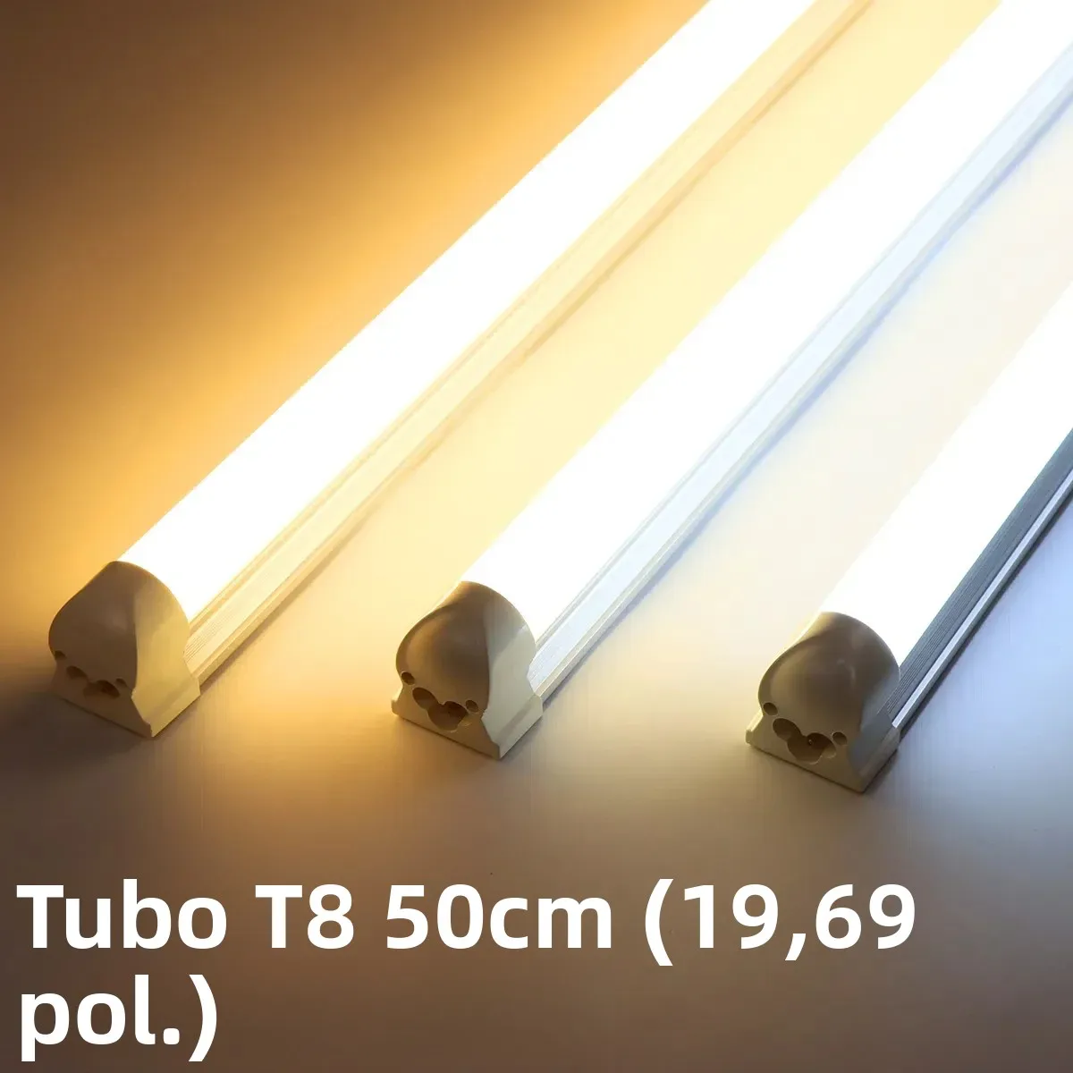 一体型t8アルミledライトバー、50cm、1～6個連結可能、2835smd、eu-220v、倉庫、キッチン、理髪店、ガレージ用