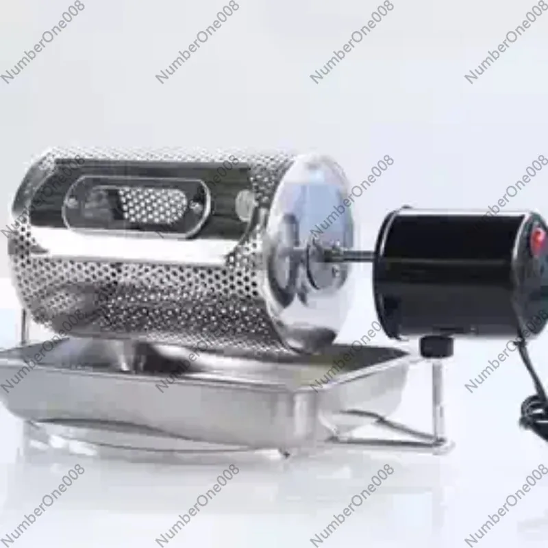 Electric Coffee Roaster Stainless Steel Coffee Bean Roast Machine Popcorn Nuts Grains Beans Baking Rotation 40W AC 110V/220V