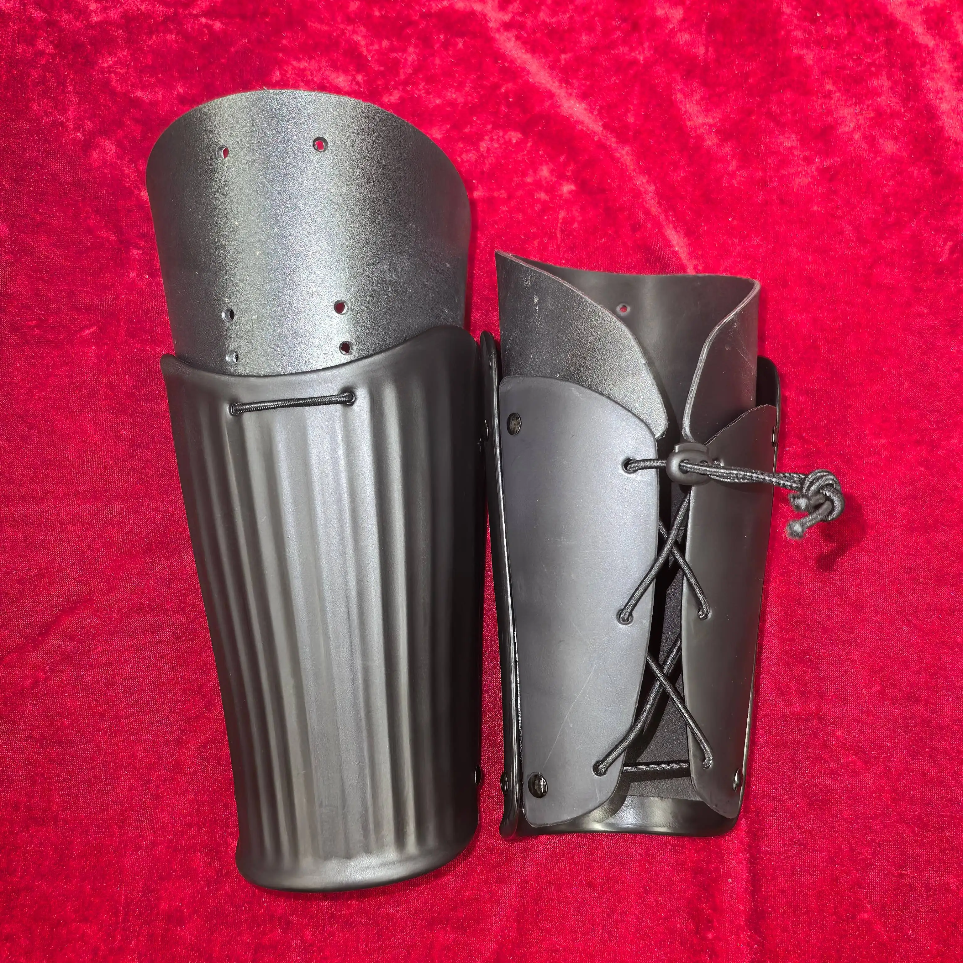Protecciones HEMA ajustables para antebrazos y piernas, hasta codo - imagen 2
