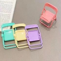 Universal Cute Sweet Creative Desktop Mini Chair Stand Can Be Used As Decorative Ornaments Foldable Lazy Drama Cell Phone Holder