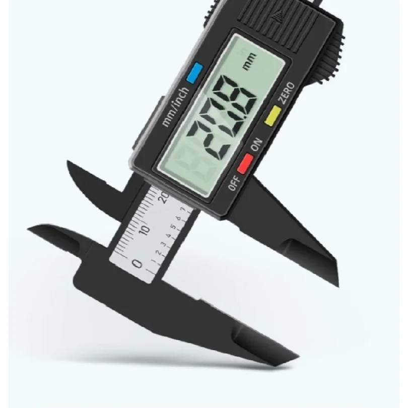 

Electronic Digital Caliper 100mm/150mm Carbon Fiber Dial Vernier Caliper Gauge Micrometer Measuring Tool Digital Ruler Precision