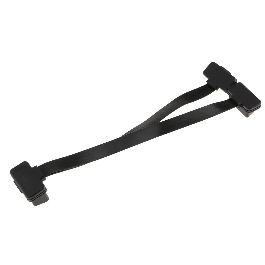 OBD2 Cable Extension Adapter for Car 16 Pin Dual Female Splitter Cord Flexible Connector for Diagnostic Scanner