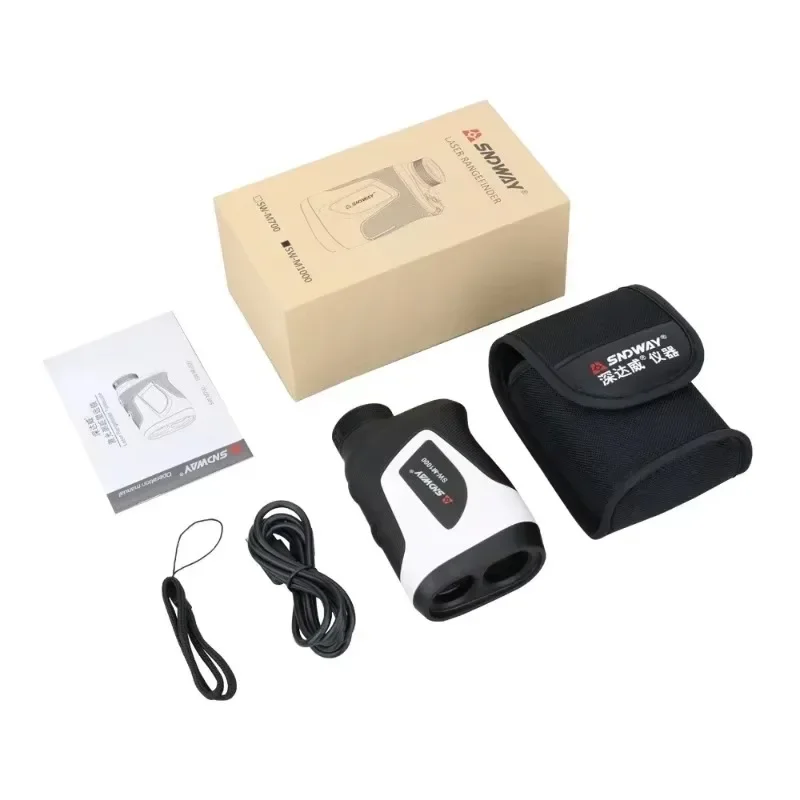 [100% NEW] Sndway Customization Telescope Trena Laser Rangefinders Distance Meter Digital 600M -1500M Monocular Hunting Golf Las