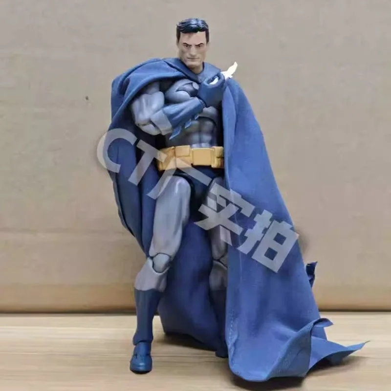 In Stock CT Factory Toys Mafex 105 Batman Blue Version DC Batman Anime Action Figure Figurine Collectible Model Statue Gift view 3