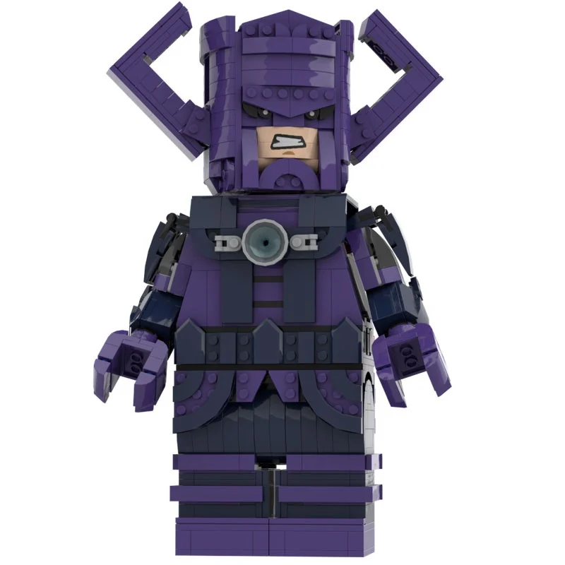 940 elementów MOC Galactus Figurka do Składania Model Klocki Zabawka Konstrukcyjna DIY Edukacyjny Prezent Świąteczny Klocki Urodzinowe dla Dzieci
