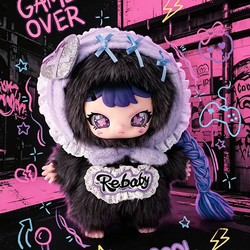 

Rebaby Teenage Era Series Blind Box 400% Rebaby Anime Figures Doll Mystery Box Cute Surprise Bag Bedroom Decora Caixa Caja Gifts