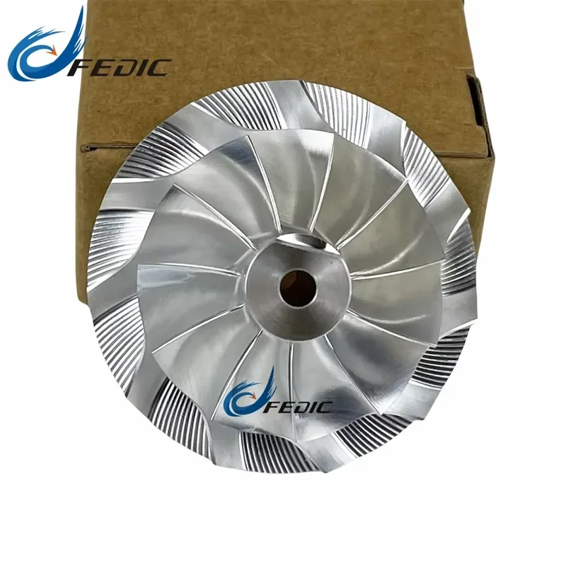 GTA2359VK 743436 11 + 0 Turbo Compressor Wheel Billet MFS for E 320 CDI W211 OM648 204HP 2003-2006 view 3