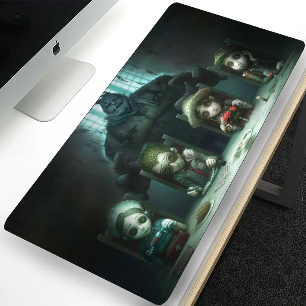 Identity V Large Gaming Mouse Pad Computer Mousepad PC Gamer Laptop Mouse Mat Office Mausepad XXL Silicone Keyboard Mat Desk Pad