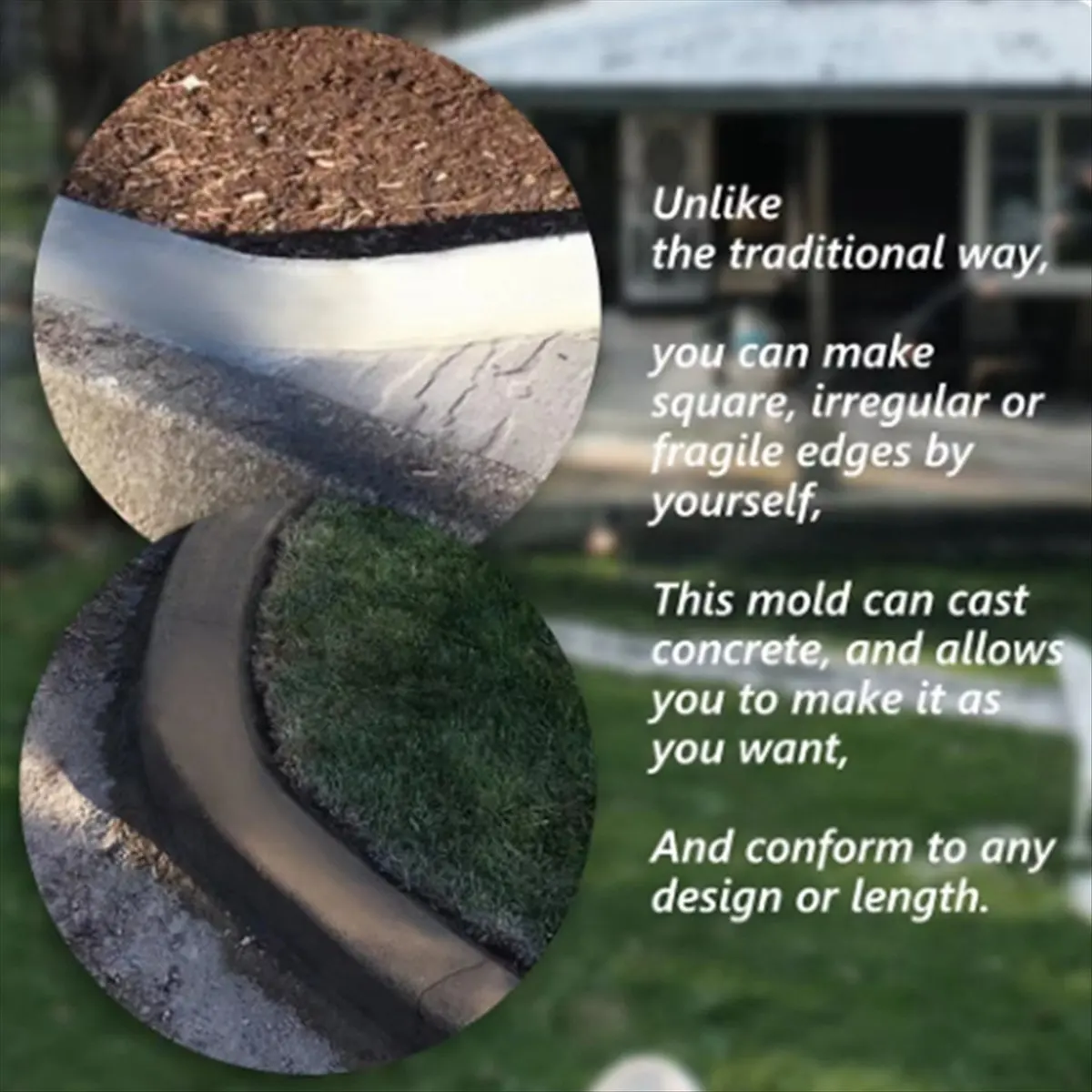 A56K Concrete Trowel Tools Cement Hand Plastering Plastic Mortar Repair Margin Pointing Garden Corner Flooring Molds