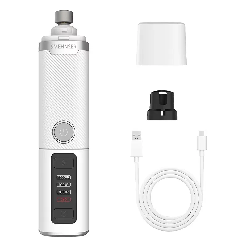 

Replaceable Grinding Head Efficient Low Noise Electric Professional Pet Grooming Products Nail Clippers Scissors Set