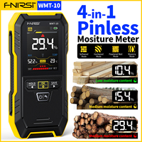 FNIRSI WMT-10 Inductive Wood Moisture Meter Hygrometer Non-contact Timber Damp Wall Detector Non-destructive Humidity Tester