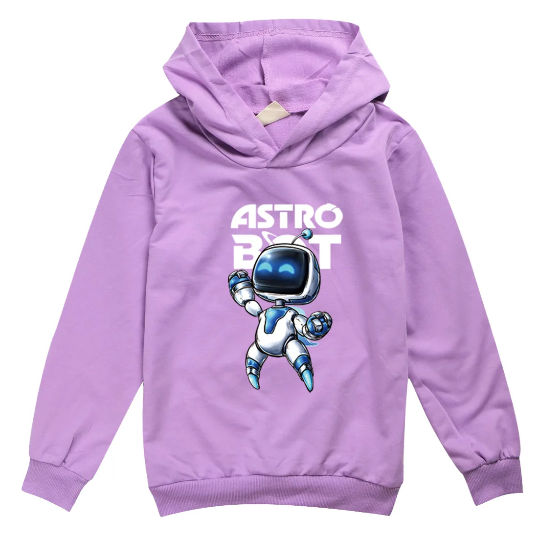 

Game ASTRO BOT Hoodie Kids Graphic ASTROBOT Sweatshirt Teen Boys Funny Autumn Clothes Baby Girls Cartoon Coats Children Clothing