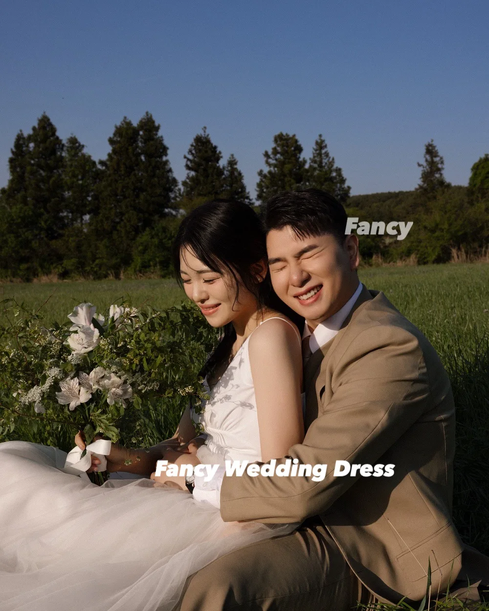 Robe de mariée fantaisie luxueuse, col en V, ligne A, en Tulle doux, sans manches, Corset au dos, robes de bal personnalisées