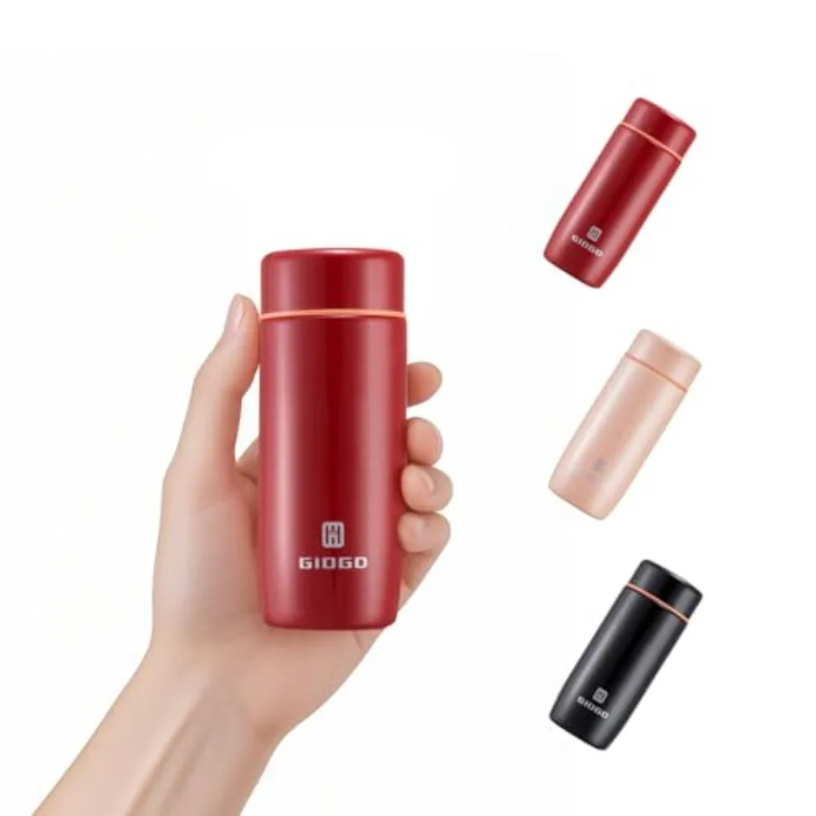 

Маленькая термобутылка, мини-термос с вакуумной изоляцией, 200 мл/6,8 унций, из нержавеющей стали, для воды