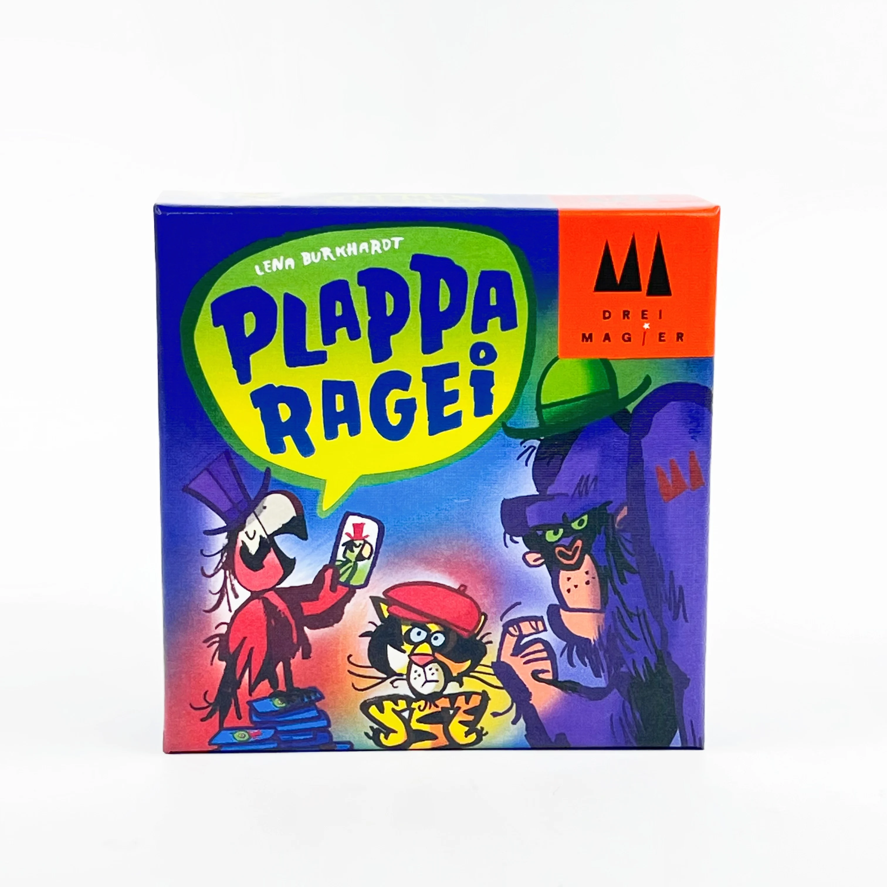 

Plapparagei Веселая семейная настольная игра — карточная игра с попугаем для 2-6 игроков, семейная вечеринка