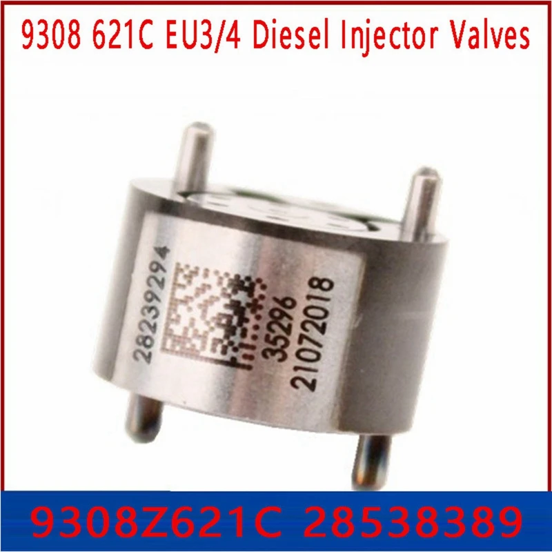 4X Common Rail Valve Coating Valve 9308Z621C 28538389 9308 621C EU3/4 Diesel Injector Valves