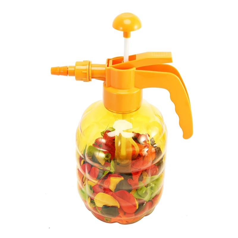 휴대용 다기능 팽창식 공기 물 폭탄 풍선 펌프, 어린이 여름 파티 야외 장난감, 500 개 풍선