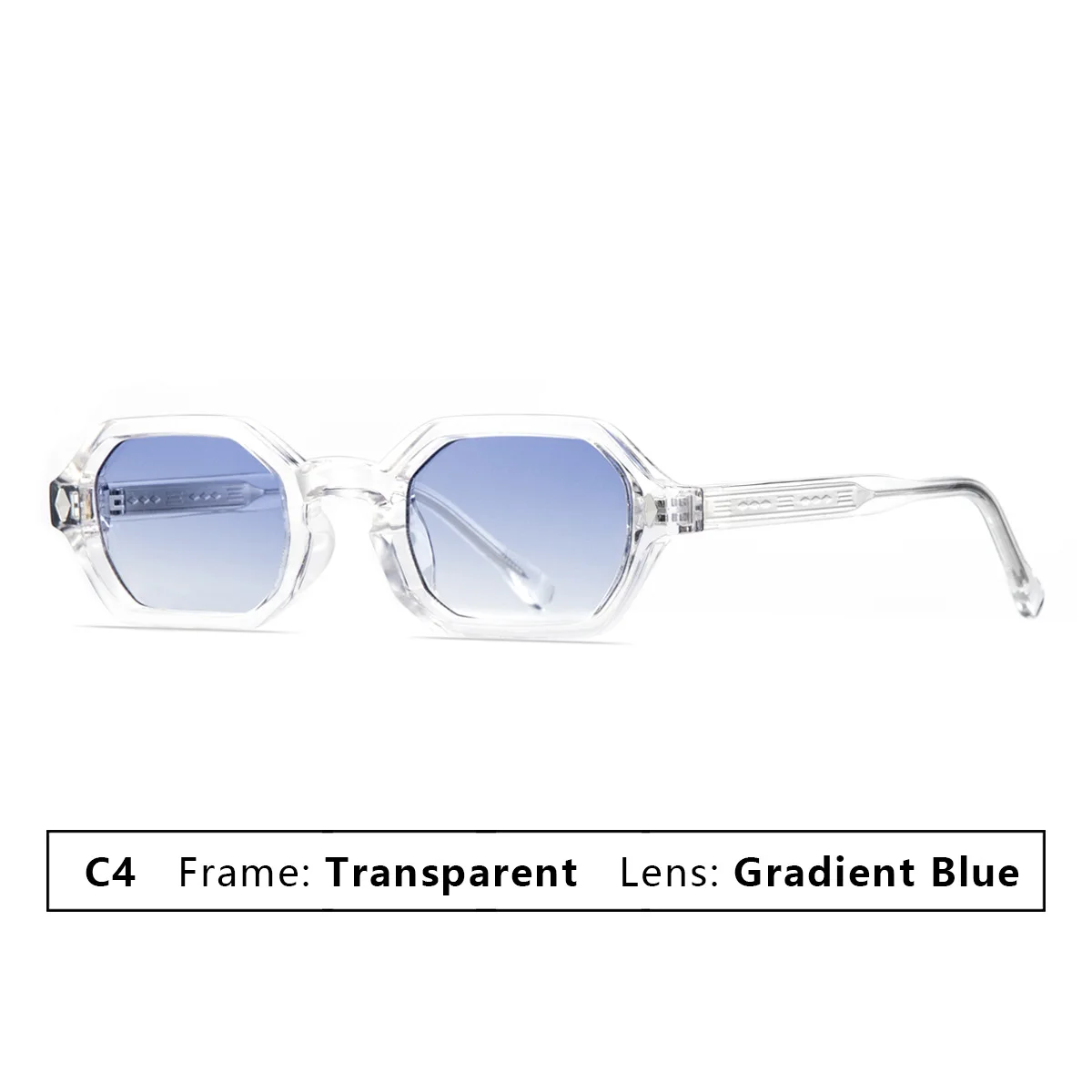 Kleine vintage hexagon zonnebrillen voor dames en heren, luxe designer zonnebril, populaire punk rivet driving shades