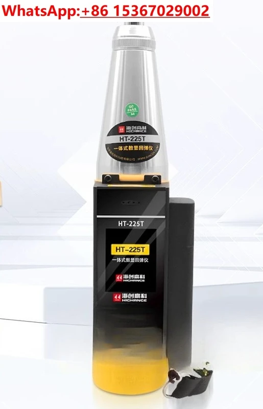

HT-225T Встроенный цифровой тестер отскока Тестер прочности бетона Цифровой голосовой тестер бетона-A