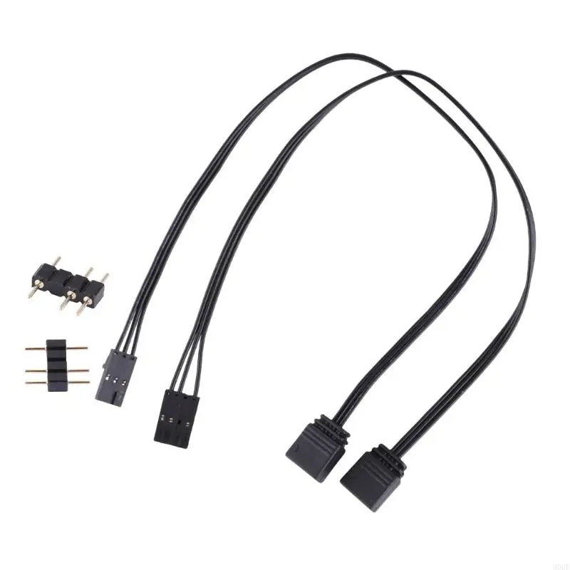 

900F Durable Adapter Cable for Corsairs QL LL120 ICUE RGB to ARGB Easy Installation