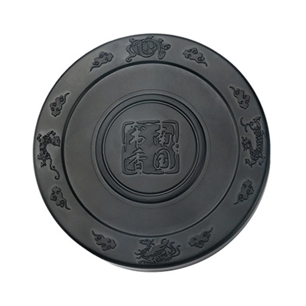 Imagem -03 - Sumiyan-tinta de Pedra Caligrafia Inkstone Japonês Chinês Preto Moagem Vara o Conjunto Incrível Pintura Vara