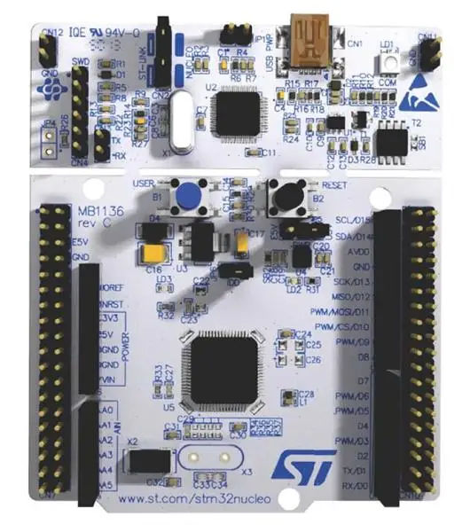 NUCLEO-F411RE 16/32-BITS MICROS STM32F411RET6 development board ARDUINO