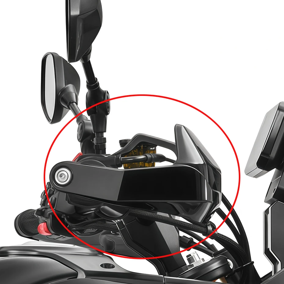 Pour CFMOTO CFMT450 moto accessoires d'origine Spring Breeze 450MT garde-main gauche droite CFMOTO 450MT pare-brise arc garde