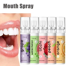 22ml Oral Fresh Spray Mouth Freshener Oral Odor Treatment Care Flavor Oral Litchi Fruit Remove Bad Breath Persistent Oral