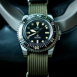 luxury man watch retro diving watch super luminous 100M waterproof ceramic bezel men mechanical wristwatches