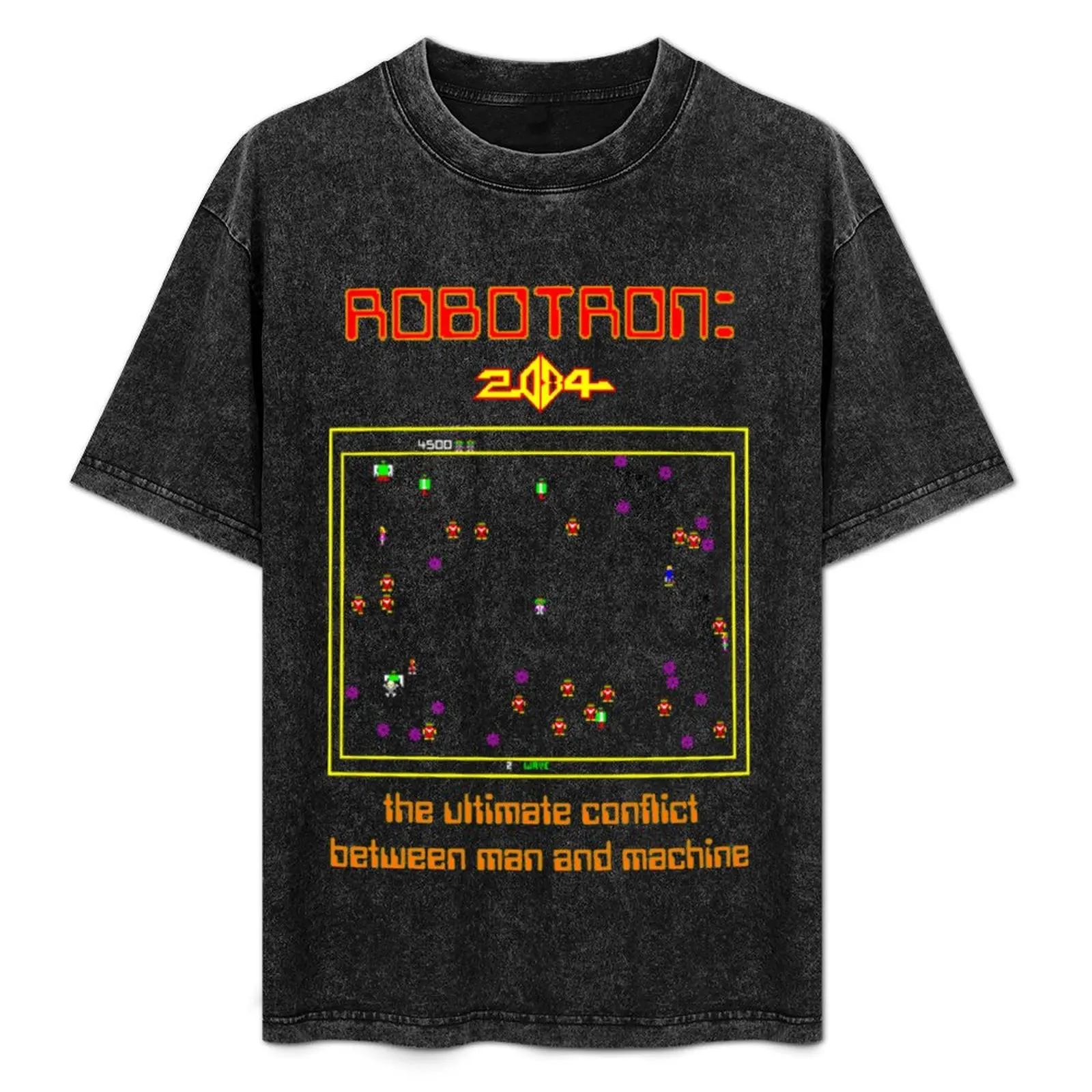 

Robotron 2084 T-Shirt Basic Regular Fit Casual T-Shirt