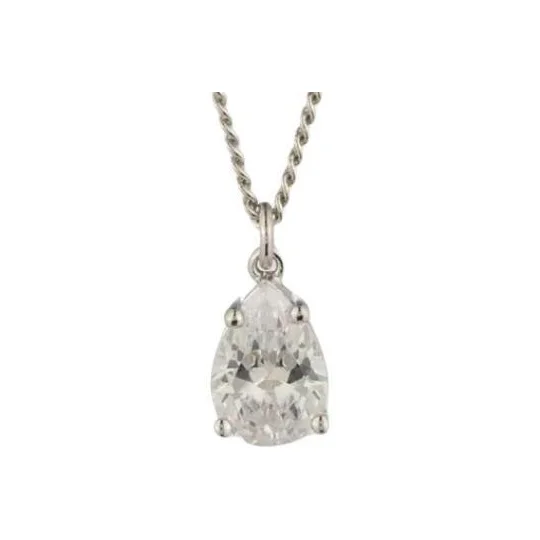 Colares de zircônia cúbica com design original Givenchy unissex prata 07N00307