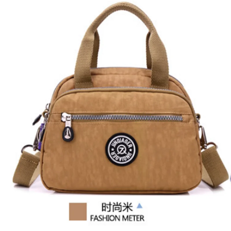 2023 New Double-sided Design Women Color Messenger Bags Small Waterproof Nylon Shoulder Bags Ladies Tote Bags Crossbody Bag