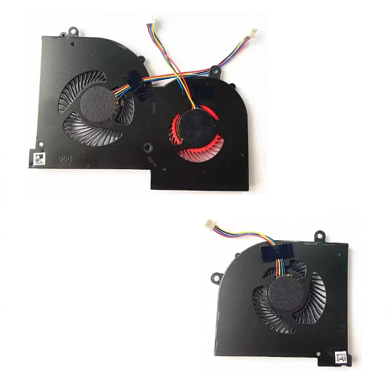 

NEW For GS65VR GS65 Stealth 8SE 8SF 8SG Thin 8RF 8RE MS-16Q2 16Q2-CPU-CW 16Q2-GPU-CW Laptop CPU GPU Cooling Fan